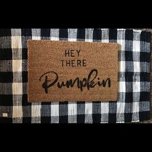 Hey There Pumpkin Doormat